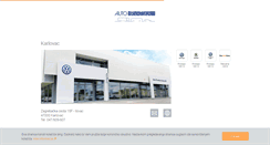 Desktop Screenshot of ahautomobili.hr